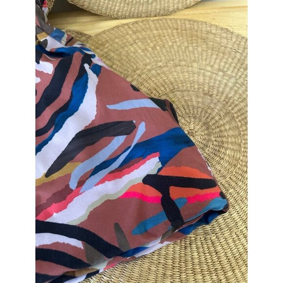 Betsey Johnson women’s size medium Striped sports bra - Picture 3 of 9